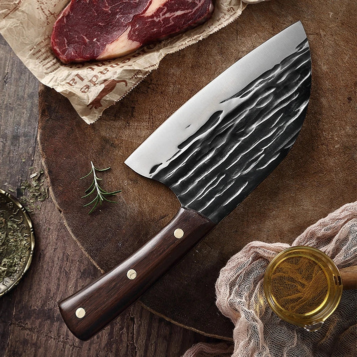 Cuchillo TitanChef Forjado + Guantes Anticorte gratis