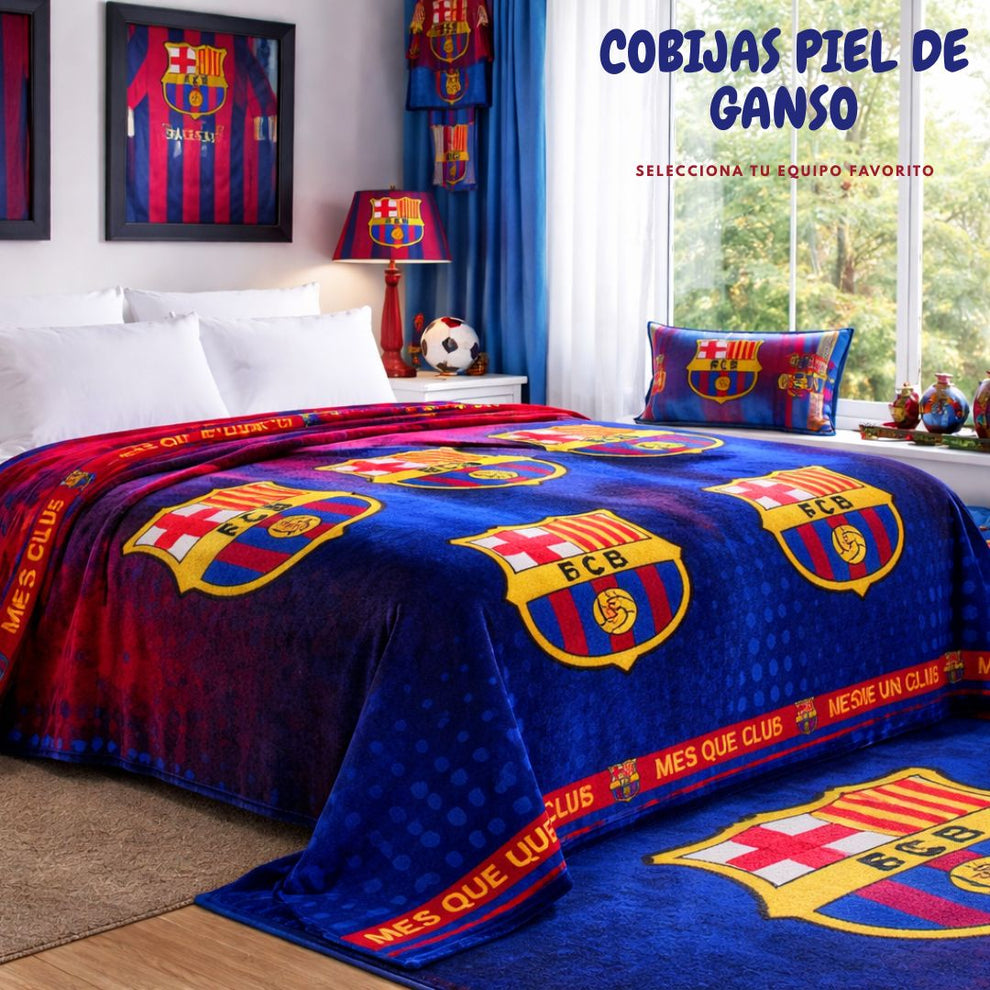 Cobijas de futbol Premium - Escoge Tu club favorito!!