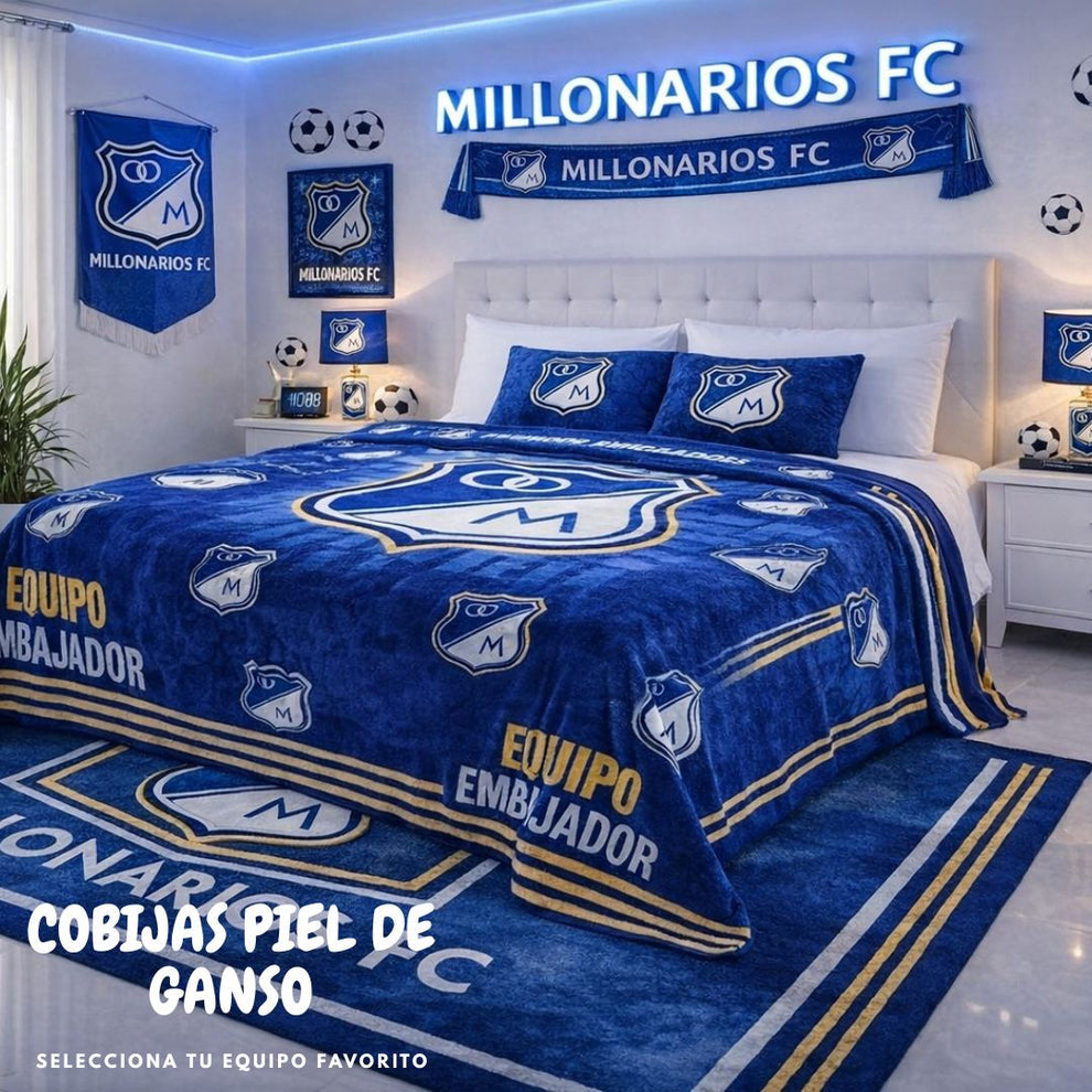 Cobijas de futbol Premium - Escoge Tu club favorito!!