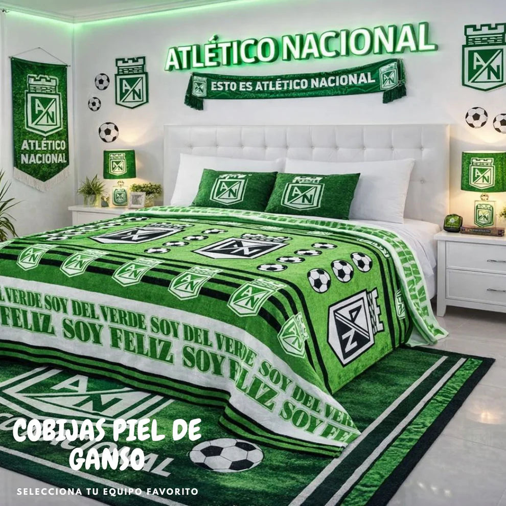 Cobijas de futbol Premium - Escoge Tu club favorito!!