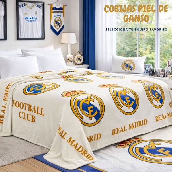 Cobijas de futbol Premium - Escoge Tu club favorito!!